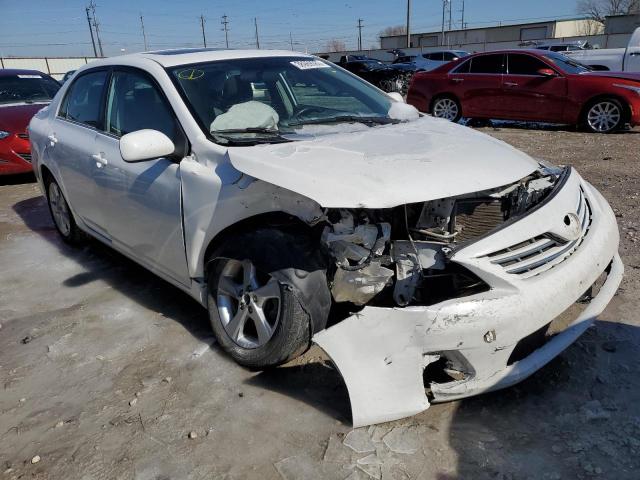 5YFBU4EE5DP094090 - 2013 TOYOTA COROLLA BASE WHITE photo 4