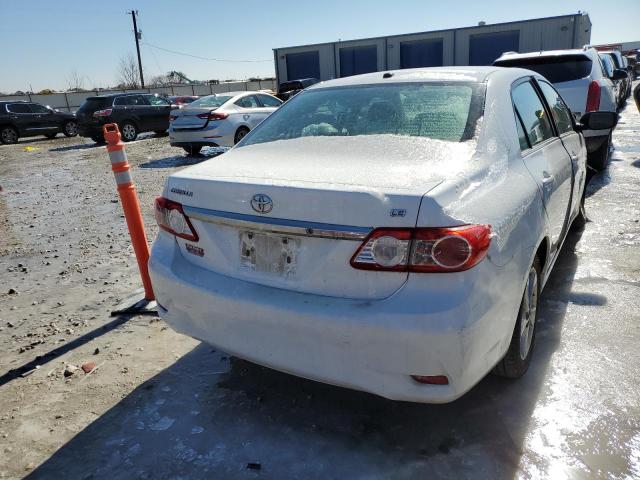 5YFBU4EE5DP094090 - 2013 TOYOTA COROLLA BASE WHITE photo 6