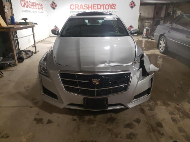 1G6AX5SX3E0196808 - 2014 CADILLAC CTS LUXURY COLLECTION SILVER photo 5