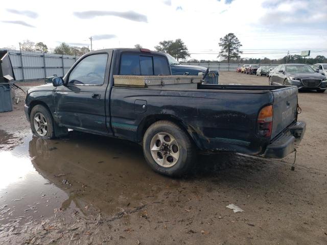 4TANL42N0TZ144575 - 1996 TOYOTA TACOMA BLACK photo 2