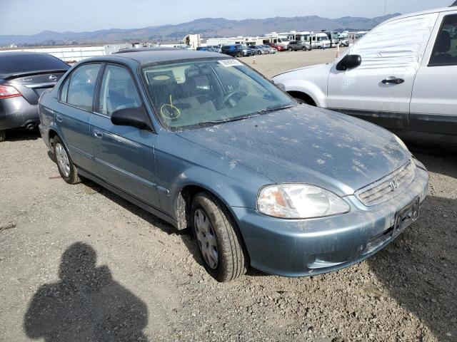 2HGEJ6618YH540386 - 2000 HONDA CIVIC BASE TEAL photo 4