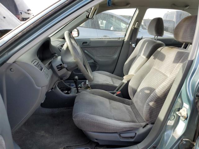 2HGEJ6618YH540386 - 2000 HONDA CIVIC BASE TEAL photo 7