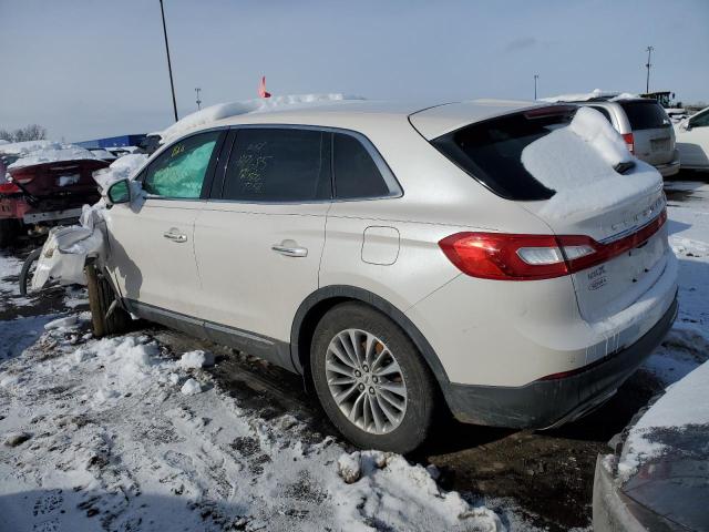 2LMPJ6KR1GBL89685 - 2016 LINCOLN MKX SELECT WHITE photo 2