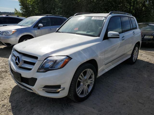 WDCGG0EB0EG334994 - 2014 MERCEDES-BENZ GLK 250 BLUETEC WHITE photo 2