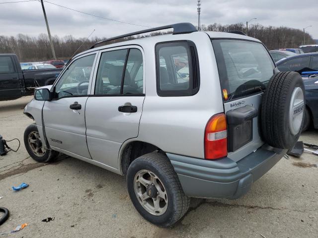 2CNBJ13C2X6923403 - 1999 CHEVROLET TRACKER SILVER photo 2