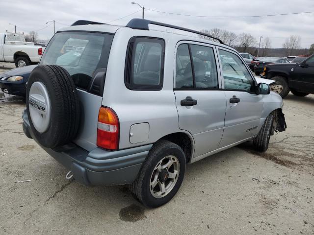 2CNBJ13C2X6923403 - 1999 CHEVROLET TRACKER SILVER photo 3