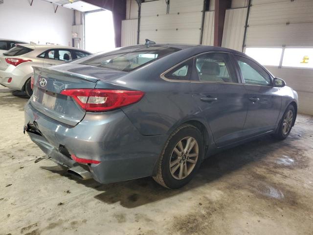 5NPE24AF9FH211266 - 2015 HYUNDAI SONATA SE BLUE photo 3