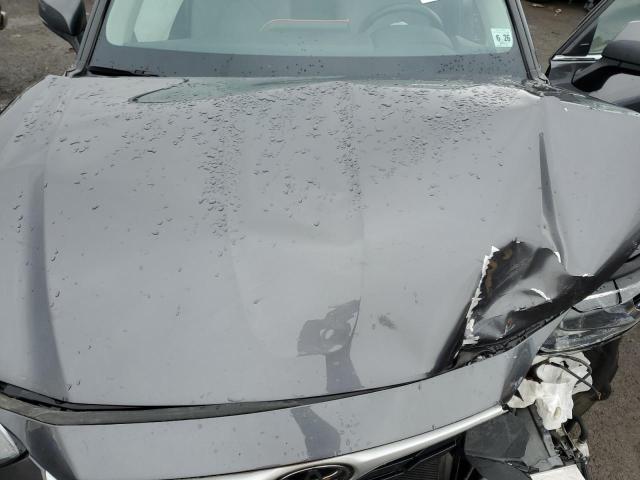 5TDGZRBH1MS125216 - 2021 TOYOTA HIGHLANDER XLE ნაცრისფერი ფოტო 12