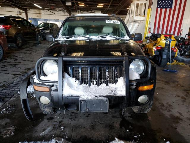 1J8GL58K82W274337 - 2002 JEEP LIBERTY LIMITED BLACK photo 5