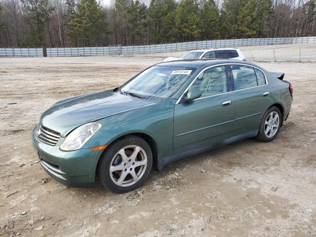 JNKCV51E43M329852 - 2003 INFINITI G35 GREEN photo 1