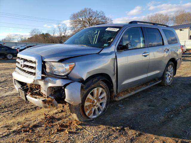 5TDDW5G18FS113194 - 2015 TOYOTA SEQUOIA PLATINUM SILVER photo 1