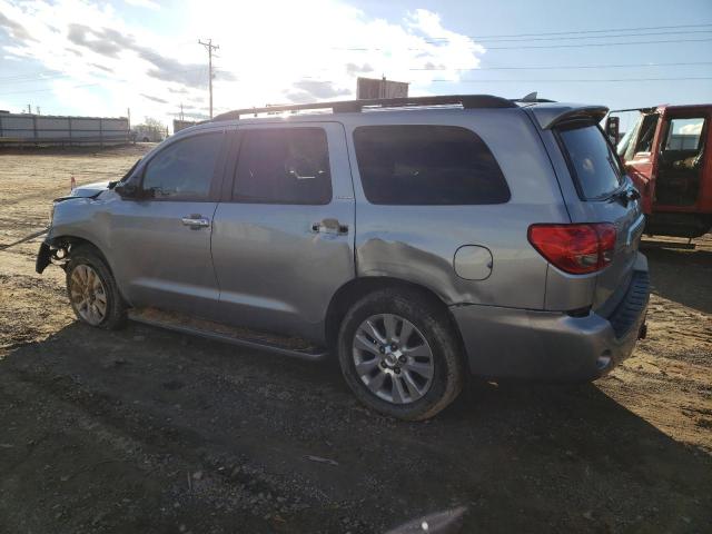 5TDDW5G18FS113194 - 2015 TOYOTA SEQUOIA PLATINUM SILVER photo 2