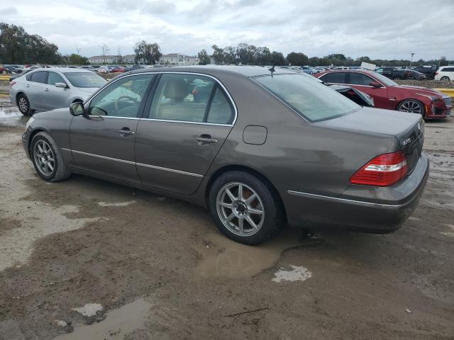 JTHBN36F040134468 - 2004 LEXUS LS 430 GRAY photo 2