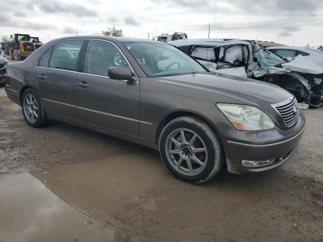 JTHBN36F040134468 - 2004 LEXUS LS 430 GRAY photo 4