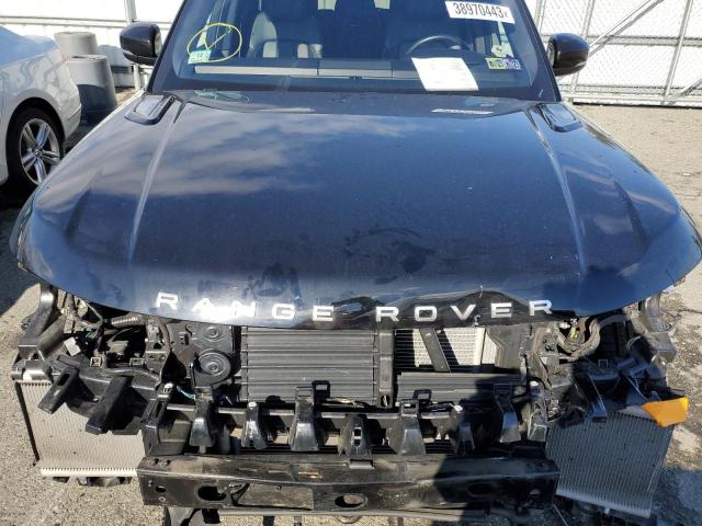 SALWG2RV4KA416770 - 2019 LAND ROVER RANGE ROVE SE BLACK photo 11
