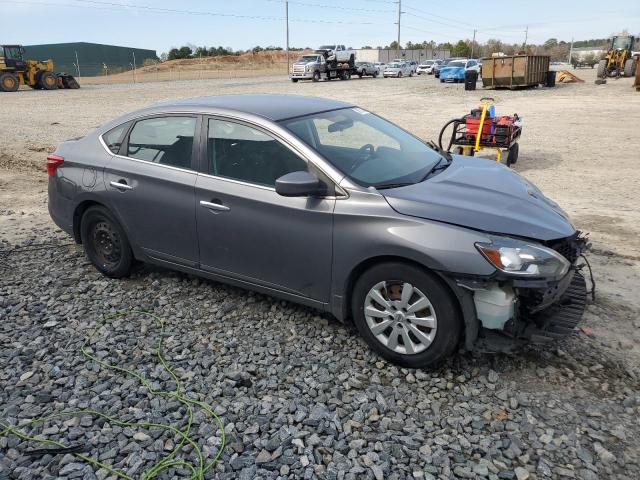 3N1AB7AP2KY296881 - 2019 NISSAN SENTRA S SILVER photo 4