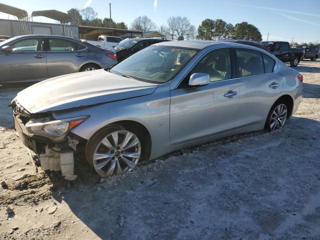 JN1BV7AP5FM337394 - 2015 INFINITI Q50 BASE SILVER photo 1