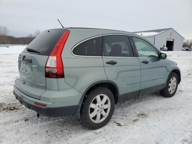 5J6RE4H40BL008876 - 2011 HONDA CR-V SE TURQUOISE photo 3