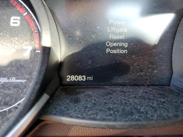 ZASFAKBN3J7B93627 - 2018 ALFA ROMEO STELVIO TI BROWN photo 9