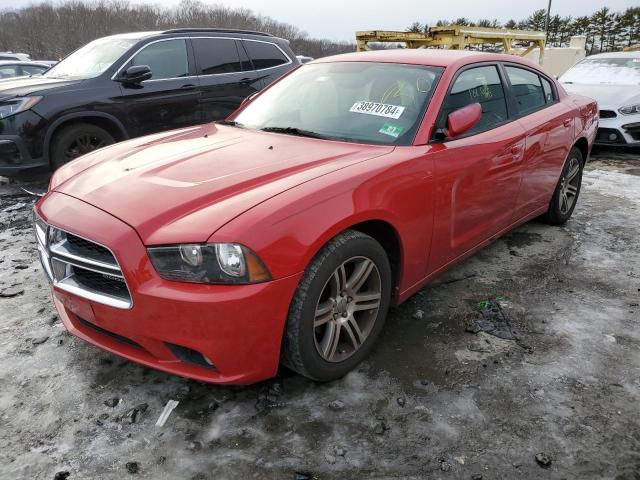 2C3CDXHG7CH132267 - 2012 DODGE CHARGER SXT RED photo 1