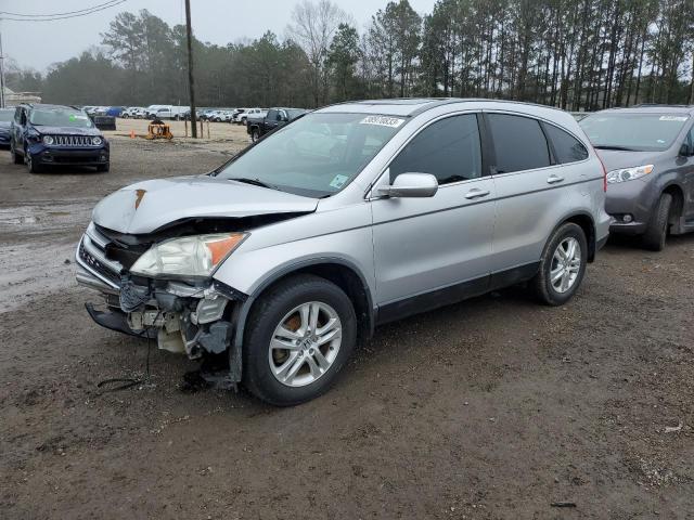 5J6RE3H75BL013320 - 2011 HONDA CR-V EXL SILVER photo 1