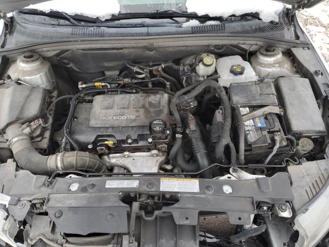 1G1PE5SB5F7278882 - 2015 CHEVROLET CRUZE LT SILVER photo 11