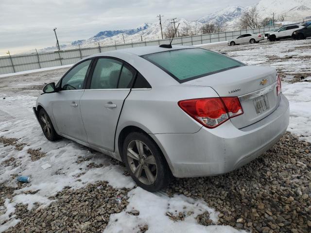 1G1PE5SB5F7278882 - 2015 CHEVROLET CRUZE LT SILVER photo 2