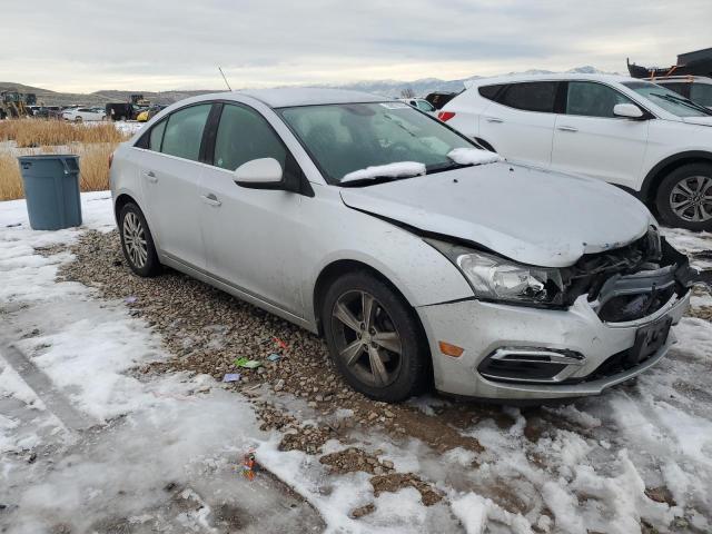 1G1PE5SB5F7278882 - 2015 CHEVROLET CRUZE LT SILVER photo 4