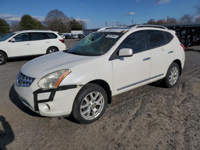 JN8AS5MT8BW167145 - 2011 NISSAN ROGUE S WHITE photo 1