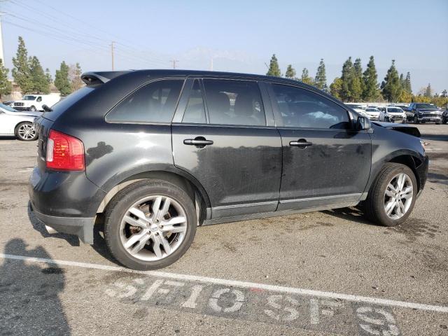 2FMDK3JC2DBA95456 - 2013 FORD EDGE SEL BLACK photo 3