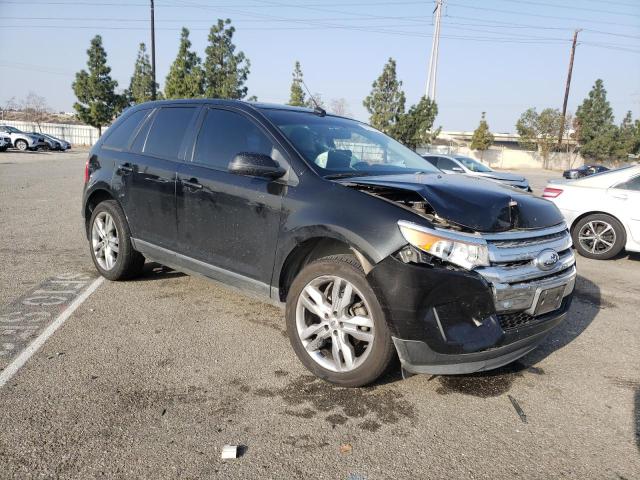 2FMDK3JC2DBA95456 - 2013 FORD EDGE SEL BLACK photo 4