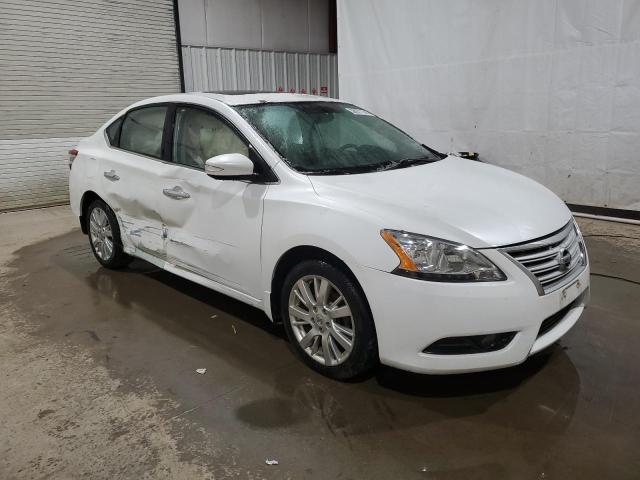 3N1AB7AP5FY308723 - 2015 NISSAN SENTRA S WHITE photo 4