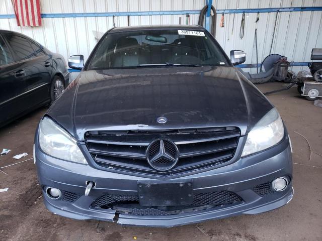 WDDGF81X99F277379 - 2009 MERCEDES-BENZ C 300 4MATIC GRAY photo 5