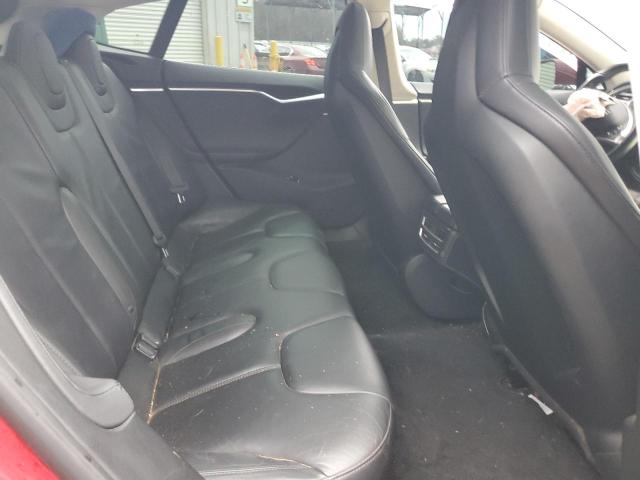 5YJSA1H15EFP47871 - 2014 TESLA MODEL S წითელი ფოტო 10
