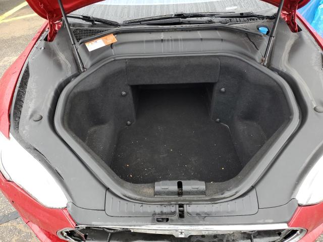 5YJSA1H15EFP47871 - 2014 TESLA MODEL S წითელი ფოტო 11