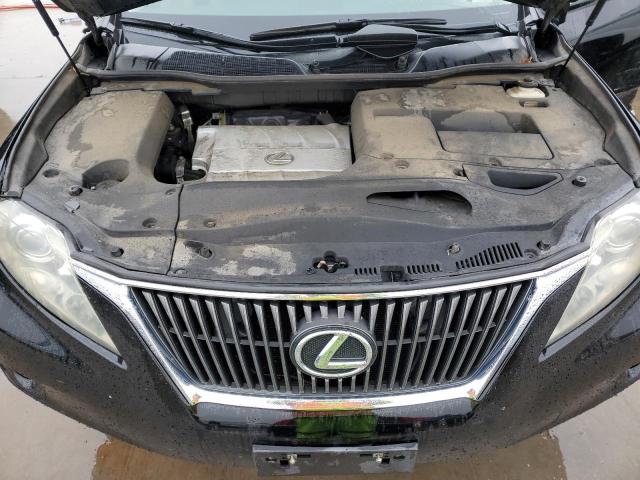 2T2ZK1BA4AC008442 - 2010 LEXUS RX 350 BLACK photo 11