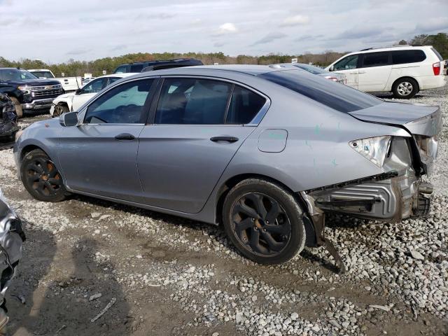 1HGCR2F87HA142851 - 2017 HONDA ACCORD EXL SILVER photo 2