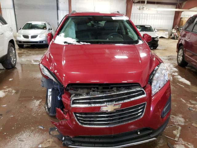 KL7CJRSB0FB149340 - 2015 CHEVROLET TRAX 1LT RED photo 5