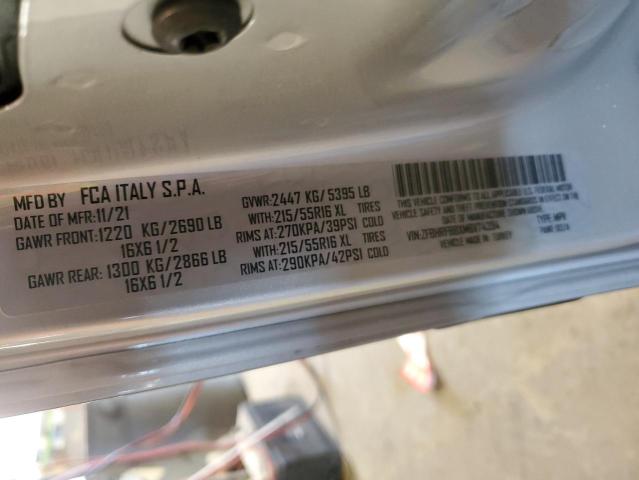 ZFBHRFBBXM6V74394 - 2021 RAM PROMASTER SLT 蓝色 照片 13