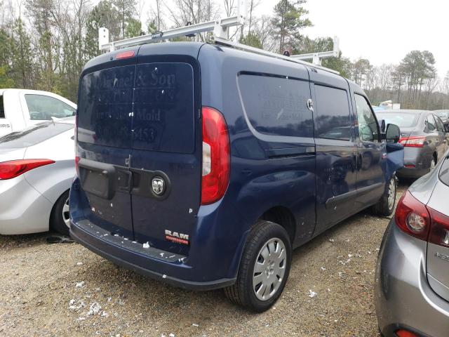 ZFBHRFBBXM6V74394 - 2021 RAM PROMASTER SLT 蓝色 照片 3