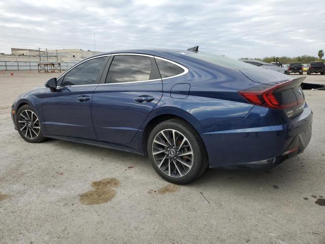 5NPEH4J23MH099394 - 2021 HYUNDAI SONATA LIMITED BLUE photo 2