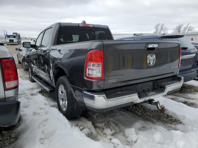 1C6RRFFG2KN739615 - 2019 RAM 1500 BIG HORN/LONE STAR GRAY photo 2