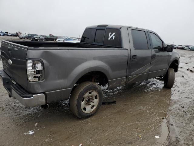 1FTPW14546FB16526 - 2006 FORD F150 SUPERCREW GRAY photo 3