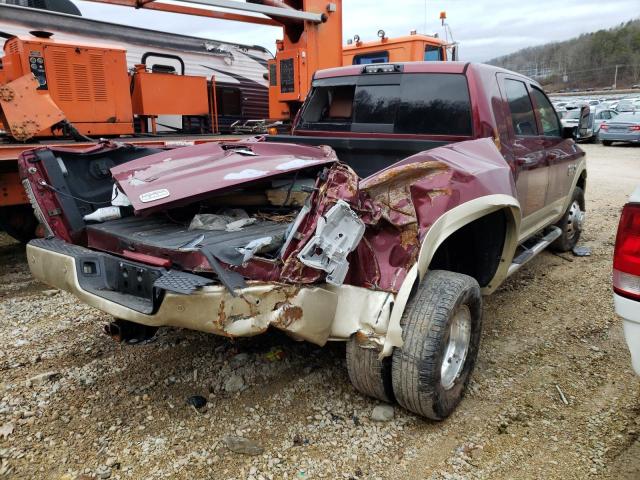 3C63RRNL3GG176595 - 2016 RAM 3500 LONGHORN BURGUNDY photo 3