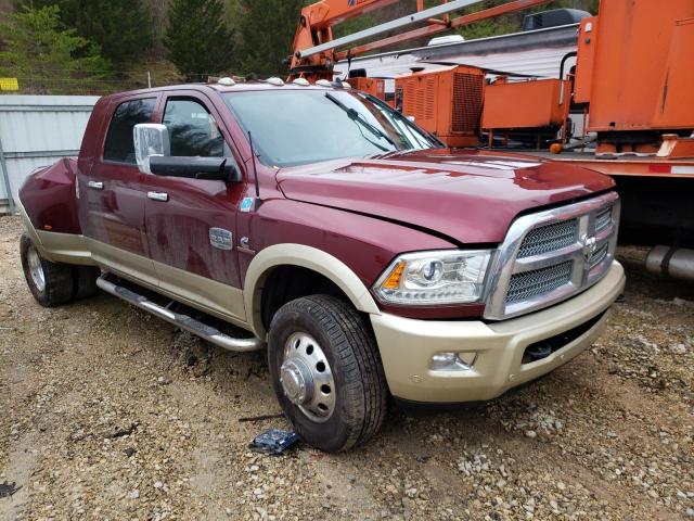 3C63RRNL3GG176595 - 2016 RAM 3500 LONGHORN BURGUNDY photo 4