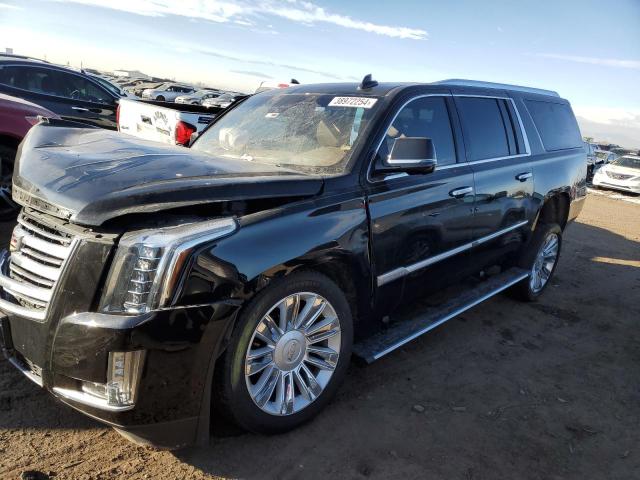 1GYS4KKJ7HR134861 - 2017 CADILLAC ESCALADE ESV PLATINUM შავი ფოტო 1