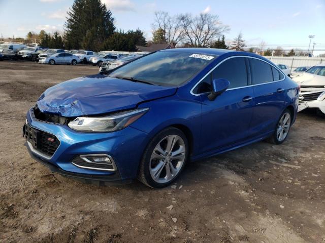 1G1BF5SM6H7259169 - 2017 CHEVROLET CRUZE PREMIER BLUE photo 1