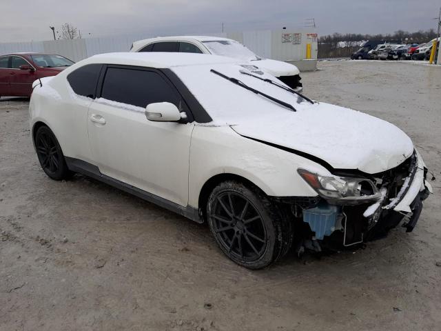 JTKJF5C73C3033045 - 2012 TOYOTA SCION TC WHITE photo 4