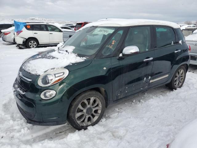 ZFBCFACH1EZ025644 - 2014 FIAT 500L LOUNGE GREEN photo 1