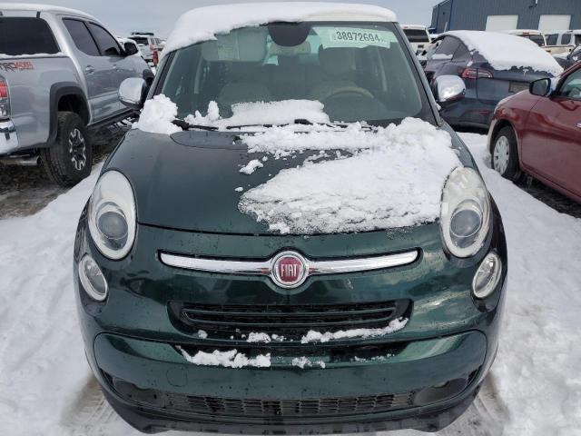 ZFBCFACH1EZ025644 - 2014 FIAT 500L LOUNGE GREEN photo 5